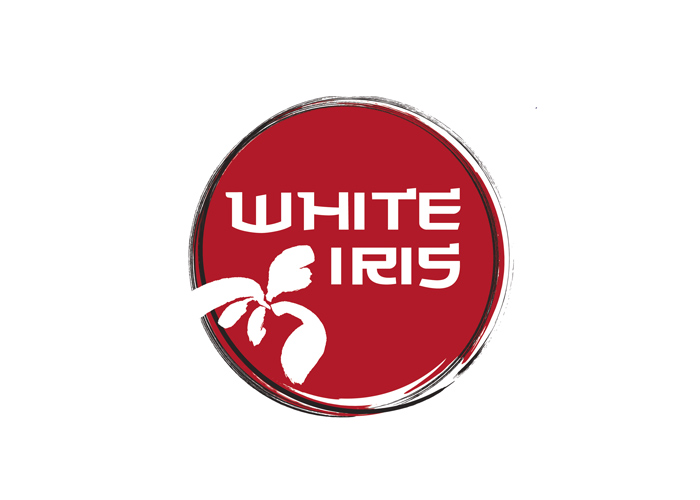 White Iris Logo Design